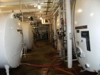 The SPB fermenting cellar tanks